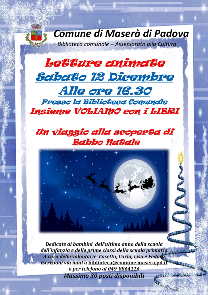 Locandina 12 dicembre - Letture animate